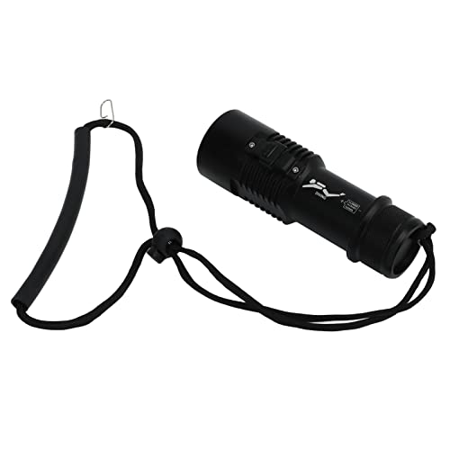 Diving Light IPX8 1500LM White Yellow Lighting Super Bright Underwater Flashlight for Exploration Camping