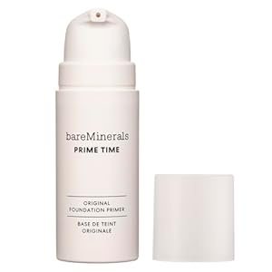 bareMinerals Prime Time Original Foundation Primer – 24HR Wear, Smooths Texture, Controls Shine, Extends Makeup Wear & Nourishes Skin, Non‑Comedogenic
