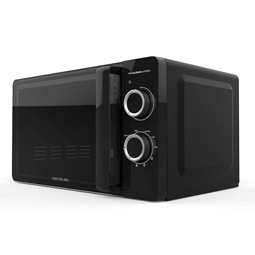 Cecotec Mikrowelle Proclean 3130 Flatbed, 20 l, Leistung 700 W und 800 W, kompaktes Design, Keramik-Innenraum, Auftaufunktion, Timer 30 Min, 3Dwave-Technologie 3 Cecotec Mikrowelle Proclean 3130 Flatbed, 20 l, Leistung 700 W und 800 W, kompaktes Design, Keramik-Innenraum, Auftaufunktion, Timer 30 Min, 3Dwave-Technologie