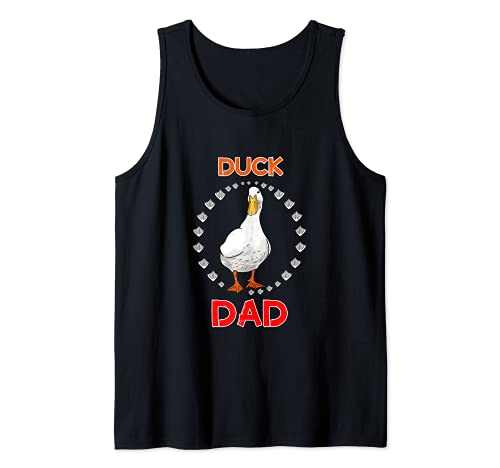 Homme Canard marrant papa canard amoureux canard marrant Débardeur