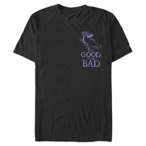 T-shirt Disney Villains pour jeune homme taille M noir en coton