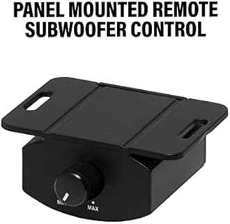 BOSS Audio Systems CUBE8 Car Subwoofer and Amp Package – Built-in Amplifier, 8 Inch Subwoofer with Passive Radiator, Remote Subwoofer Control