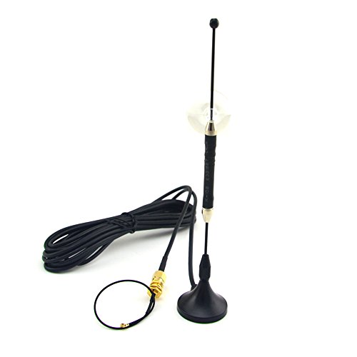 10dBi Gain 4G Antenna Booster 4G LTE SMA Antenna 862Mhz-2700Mhz with 3M RG174 Cable (Antenna with SMA to ipx 1.13 Cable)
