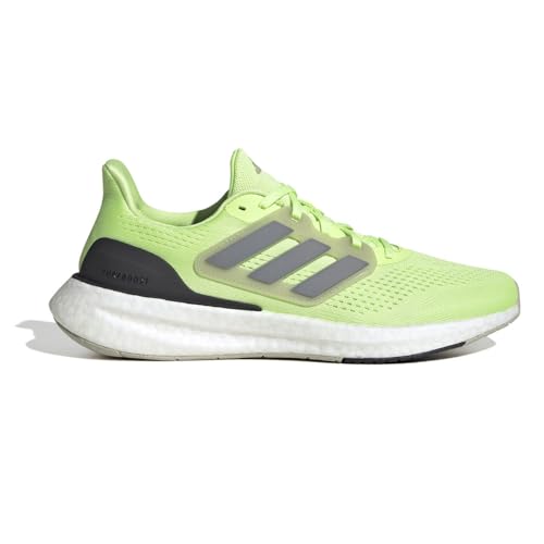 adidas Mens Pureboost 23 Running Sneakers Shoes - Green