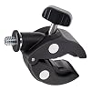 K-M 23690 Universal Clamp Tripod Clamp 3/8 Inch with Keepdrum MH10 Microphone Clamp and Reducing Thread #2