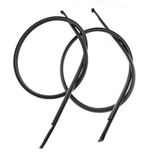 Joint d'étanchéité vitre Toyota Corolla 2003-2008 en caoutchouc noir pour portières