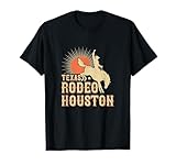 Houston Texas Rodeo Vintage Western Retro Cowboy T-Shirt Small