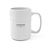 Hometown Bias Hamden, Ohio OH Map Mug (15 oz)