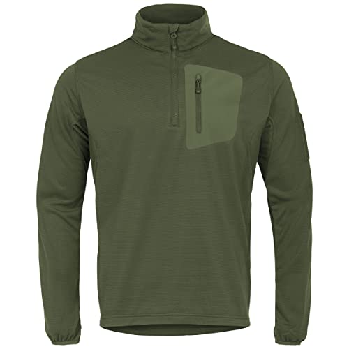 Image of Highlander Men's Tactical Hirta Fleece Olive Green Size S