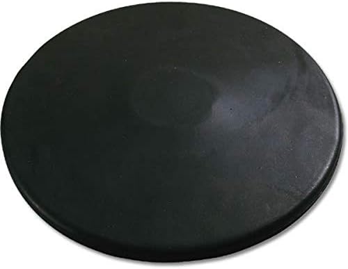 Black Rubber Discus - Practice 1 kilogram