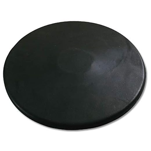 BSN Sports Practice 1.6K Black Rubber Discus, One Size
