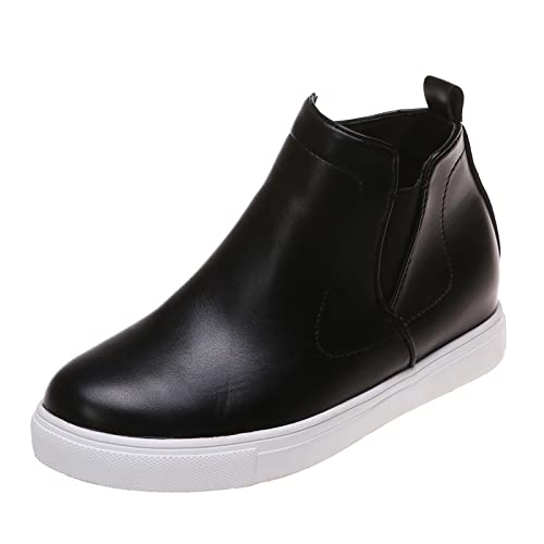 Basket soft 1.5 noire à talon haut idéale pour les sorties citadines en taille 42