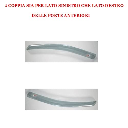 Deflettori Anteriori In Vetro Acrilico Fumé Per Seat Ibiza III (2002-2008) - Modifycar - 2 Pezzi