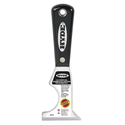 Hyde 02970 Black & Silver 5-in-1 Multi-Tool