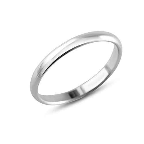 Alliance de mariage Ferma Fedev bague homme femme argent 925 pour grand jour et vie quotidienne
