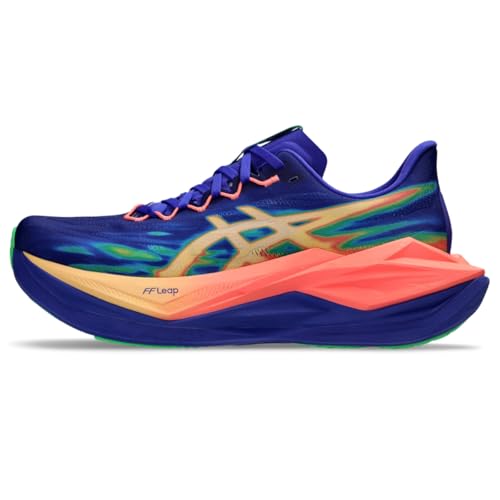 ASICS Unisex SUPERBLAST 3 Running Shoes 11M / 12.5W Cobalt Burst/Light Orange