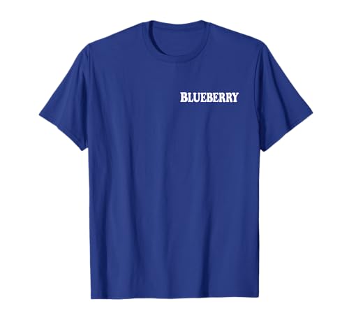 Camiseta de Disfraz de arándano con Texto en inglés I'm a Blueberry Camiseta