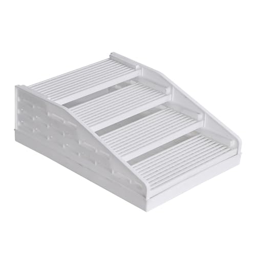 Marchepied chat réglable et pliable avec base stable pour litière