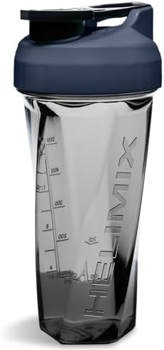 HELIMIX 2.0 Vortex Blender Shaker Bottle Holds upto 28oz | No Blending Ball or Whisk | USA Made | Pre Workout Protein Drink Cocktail Shaker Cup | Weight Loss Supplements Shakes | Top Rack Safe HELIMIX 2.0 Vortex Blender Shaker Bottle Holds upto 28oz | No Blending Ball or Whisk | USA Made | Pre Workout Protein Drink Cocktail Shaker Cup | Weight Loss Supplements Shakes | Top Rack Safe