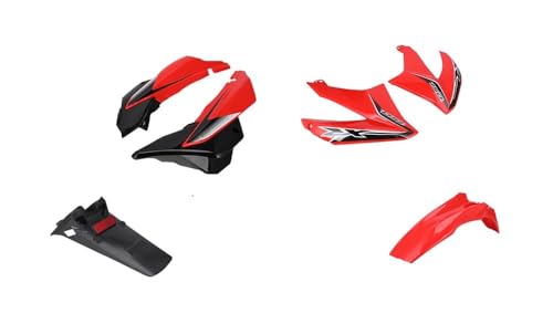Aileron latérale carénage XR150L avec garde-boue arrière moto et cache plastique