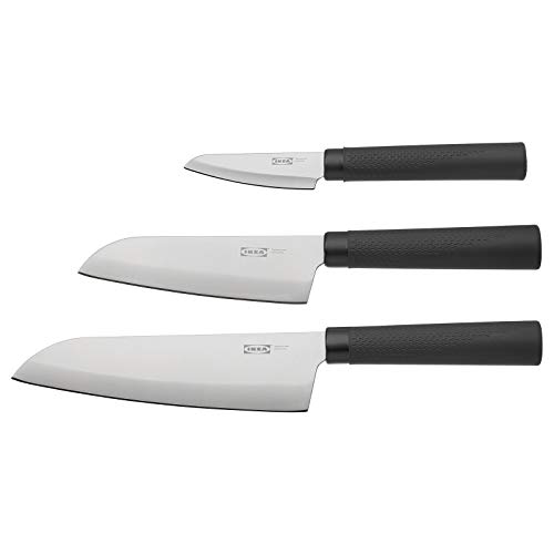 Ikea TSSP 3-Piece Knife Set Cook’s Knife : 31 cm, Cook’s Knife: 27 cm and paring Knife 19 cm