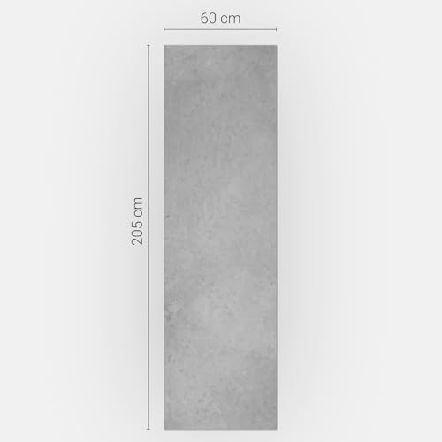Autocollant réfrigérateur texture pierre 60x205 protection étanche décorative