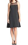 Eileen Fisher Silk Crepe Black Dress LBD (PM)
