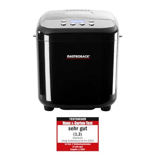 Design Brotbackautomat Pro, Schwarz, Silber