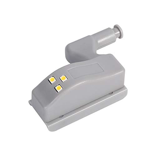 Luce sensore LED a cerniera, Fydun 10 pezzi bianco...