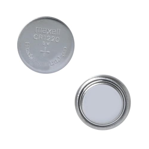 Maxell CR1220 3V Lithium Coin Cell Watch Batteries 10 Pack hologram packaging