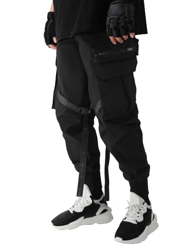 Niepce Inc Streetwear Techwear Urban Cargo Pants for Men