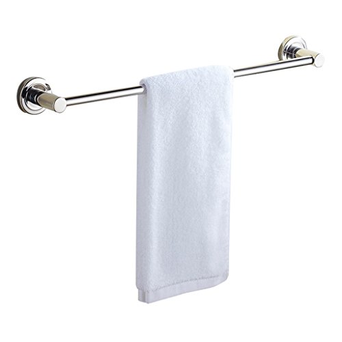 Porte-serviette à tige unique de 100cm en métal solide pour fixation murale stable