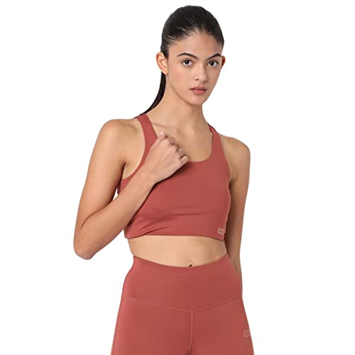 Image of Silvertraq High Impact Action Bra with Clasp Marsala