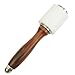 Leather Carving Hammer Leather Mallet Cowhide Sew Club DIY Leathercraft Wooden Mallet Wood Handle (I-Head)