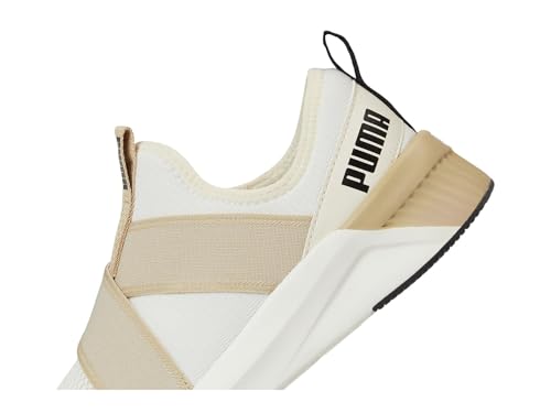 Image of PUMA Womens Softride Harli Slip Hybrid Skins Slip On Sneakers Shoes Casual - Off White