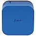 Brother P-Touch Cube Smartphone Label Maker, Bluetooth Wireless Technology, Multiple Templates Available, Apple & Android Compatible - Blue