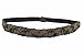 Generic Women Fashion Skinny Elastic Fabric Belt Hip High Waist Grey Gold Beads S M, One Size S/M