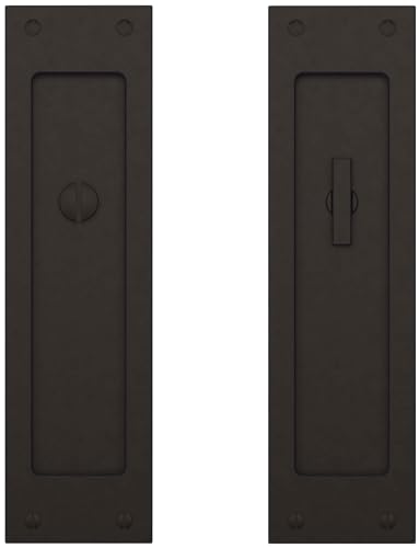 Baldwin PD005190PRIV - Privacy Pocket Door Lock miniatura 6