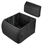Kofferraum-Organizer – 12,99 Zoll Oxford Stoff 30L Faltbarer Behälter | Auto Aufbewahrungsbox Auto Organizer für SUV, LKW, Reise, Roadtrip, Camping, Einkaufen, Werkzeug, Carg