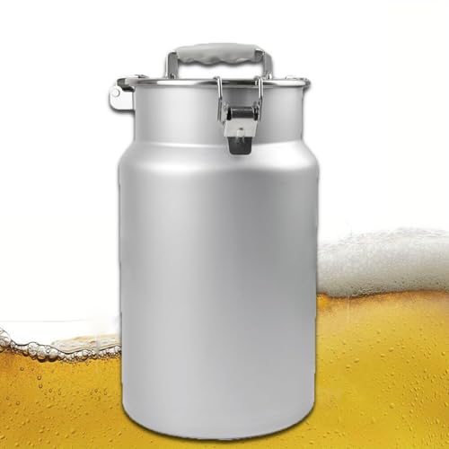 Pot à lait de pays en acier robuste 7L au design rétro durable