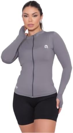 Blusa Térmica UV Camisa Tecido Gelado Proteção Solar Zíper