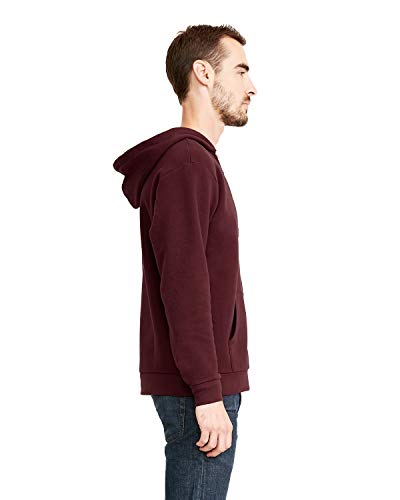 Next Level Unisex Zip Hoody 3XL MAROON3