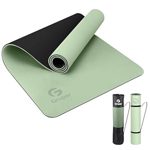 Yoga Mat Non Slip, Eco Friendly Fitness Exercise Mat with Carrying Strap,Pro Yoga Mats for Women,Workout Mats for Home, Pilates and Floor Exercises