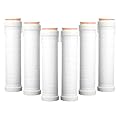 Luxsego Shower Head Filters for High Pressure Shower Head, 6 PCS PP-Cotton Filter Cartridge for Hard Water Soften Hard Water, Handheld Shower Head Replacement Filters
