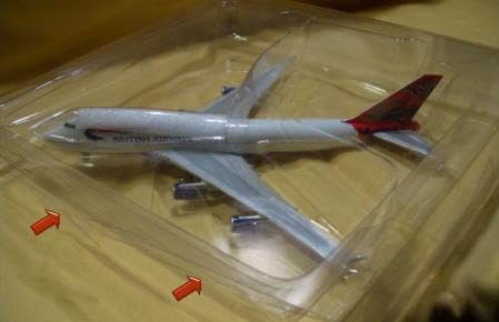 1/400 ブリティッシュ航空 B747－400 WUNALA 訳有り品