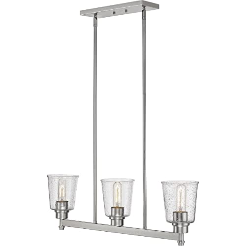 Z-Lite 464-3L-Bn 3 Light Island/Billiard, Brushed Nickel #TOP4