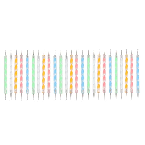 Caneta Pontilhadora para Arte Em Unhas, Conjunto de Pincéis Elegantes para Designs de Unhas, para Es