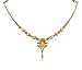 Senco Gold Womens Gold & Diamonds 22K Gold Necklace_Gn-D000304346