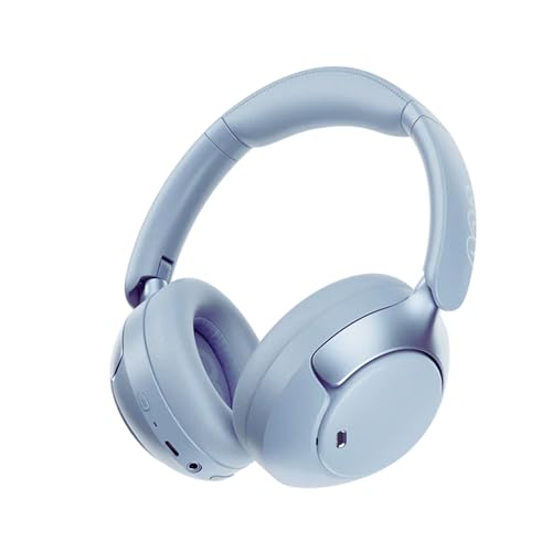 Image of QCY H3 Pro Hi-Res LDAC ANC Headphones with Dual-Chip 40mm Titanium Drivers, 3-Mic ENC, 3D Spatial Audio, 60ms Low Latency, 55H Playtime, 10Min=2H Fast Charge, IPX4, Dual Pairing, Smart App