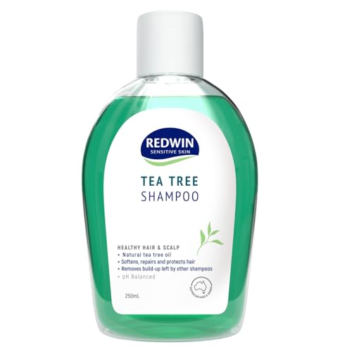 Redwin Tea Tree Shampoo 250ml Hair revitaliser for healthy looking hair for sensitive skin import from Australia image 3